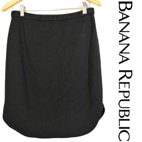 Banana Republic Petite Ribbed Pencil Skirt Medium - Picture 1 of 7